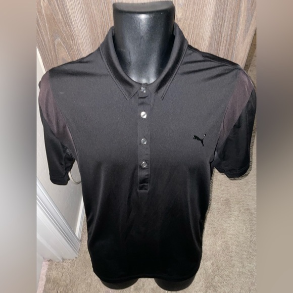 Puma Other - Men’s used Black shirt size L large Puma polo shirt